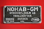 Lokschild der MY 1149