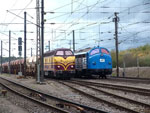 CFL 1814 und EIVEL V 170 1151 am 14.10.2004 in Luxembourg Triage