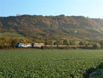  V170 1151 und V 170 1143 am 22.10.2004 unterwegs nach Luxembourg, kurz vor der Grenze bei Igel