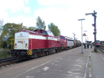 neg 04 und neg MY 1154 am 13.05.2005 mit Zug FX 7280 in Niebll