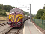 Eisenbahnromantik Sonderzug am 23.07.2005 in Rmelange