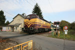 RB 7737 mit CFL Cargo 1820 am Zugschluss am B 7