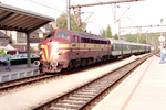 Lok 1604 am 12.09.1992 mit Zug 3042 in Wasserbillig