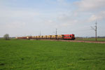 T42 205 am 14.05.2010 Fotosonderzug kurz hinter ngelholm. Am Zugschluss 2 Tb von InfraNord