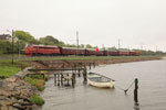 Di 3 616 am 15.05.2010 mit T42 205 am Zugschluss in ngelholm Nord