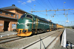 Zug 46084 musste fast eine ganze Stunde in Storlien auf die Weiterfahrt warten, bis der vorrausfahrende Personenzug in Hell angekommen war